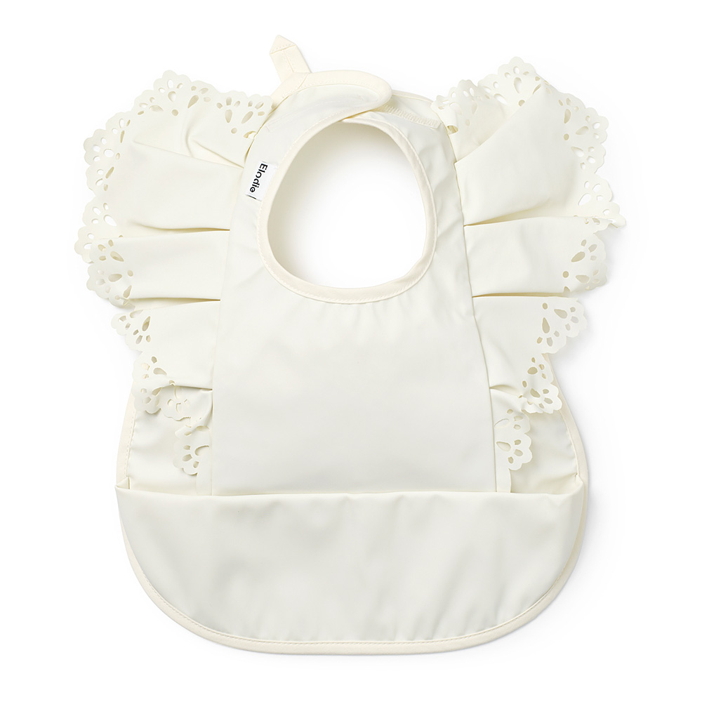Babero Bebé Elodie Details - Blanco Vainilla