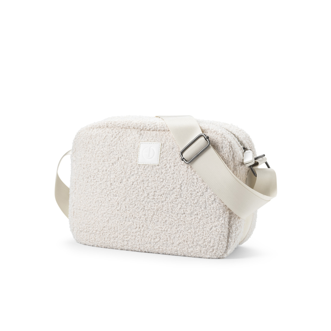 Bolso Cambiador Crossbody Elodie - Bouclé Blanco - Imagen 2