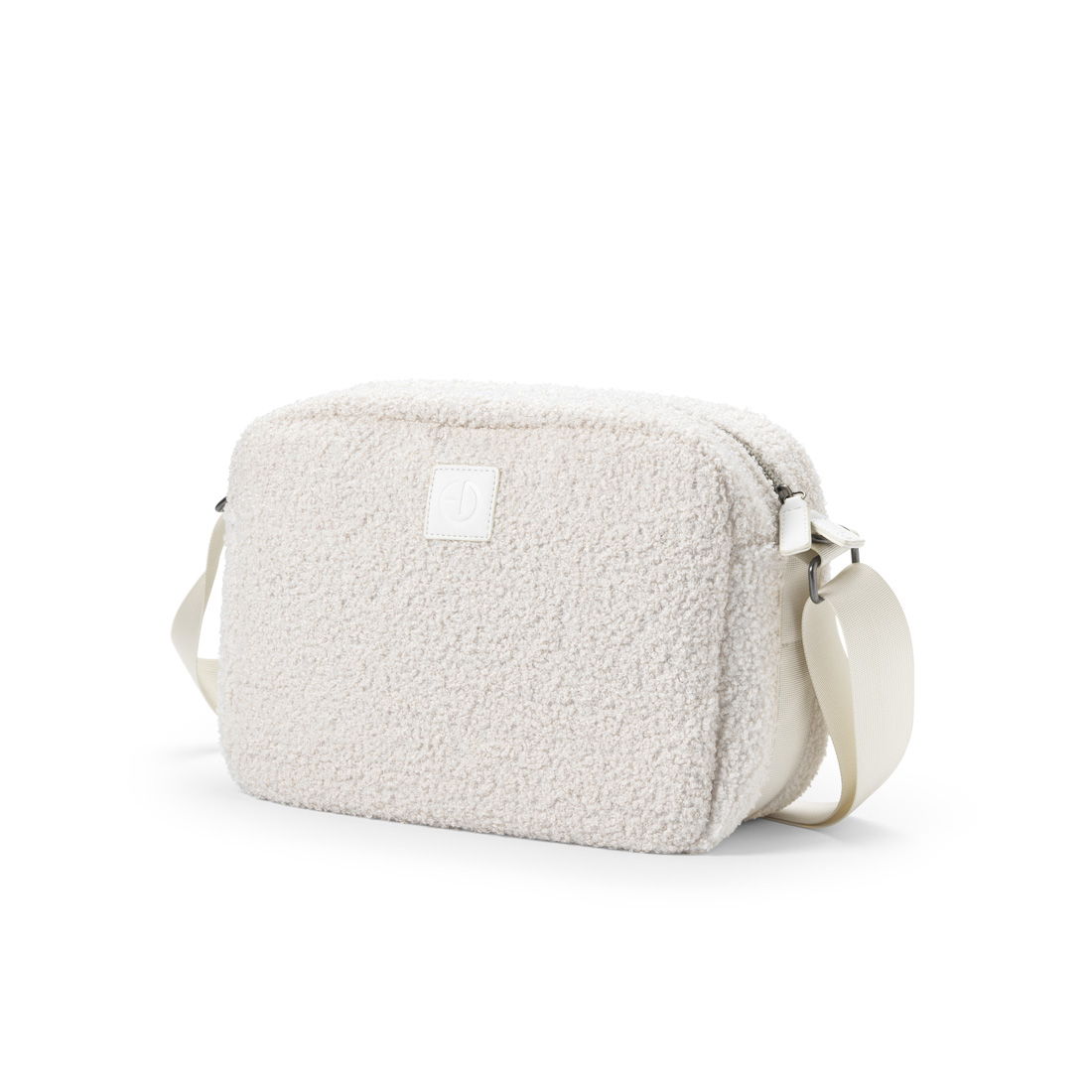 Bolso Cambiador Crossbody Elodie - Bouclé Blanco - Imagen 3