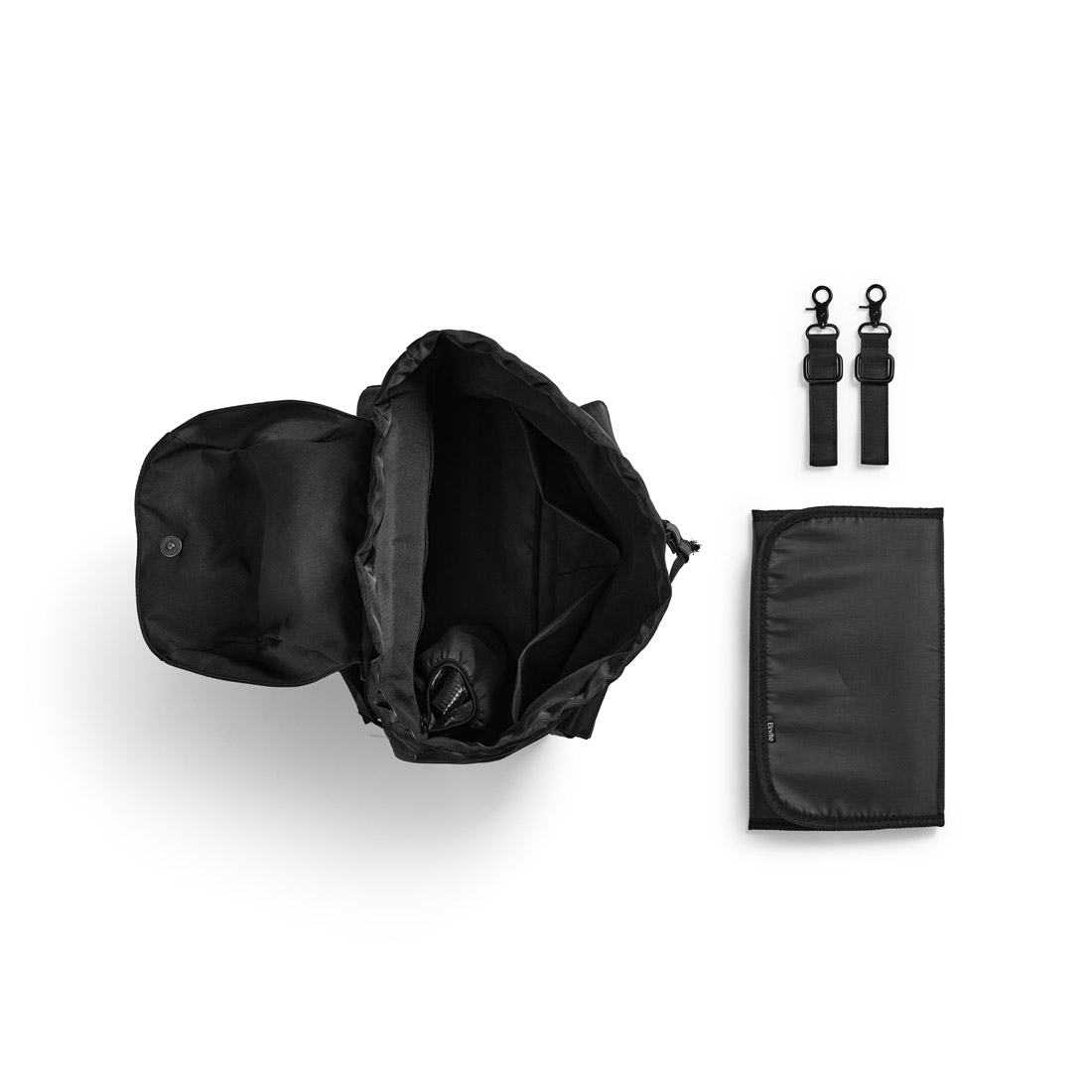 Bolso Cambiador Mochila City Elodie- Negra - Imagen 3