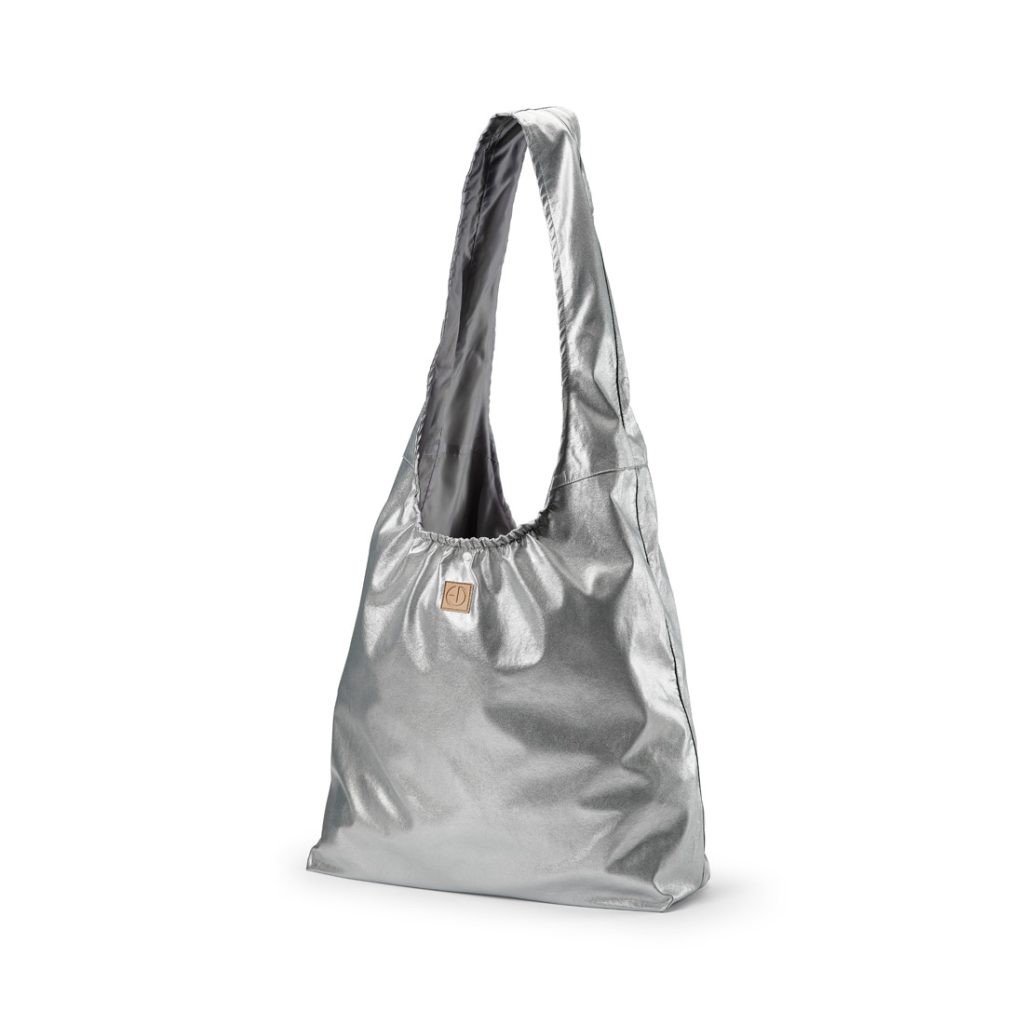 Bolsa Cambiadora Elodie Details – StrollerShopper™ - Brillo Plateado